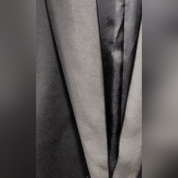 Black Jacket With Matching Red Bow Tie - Picture 6 of 14